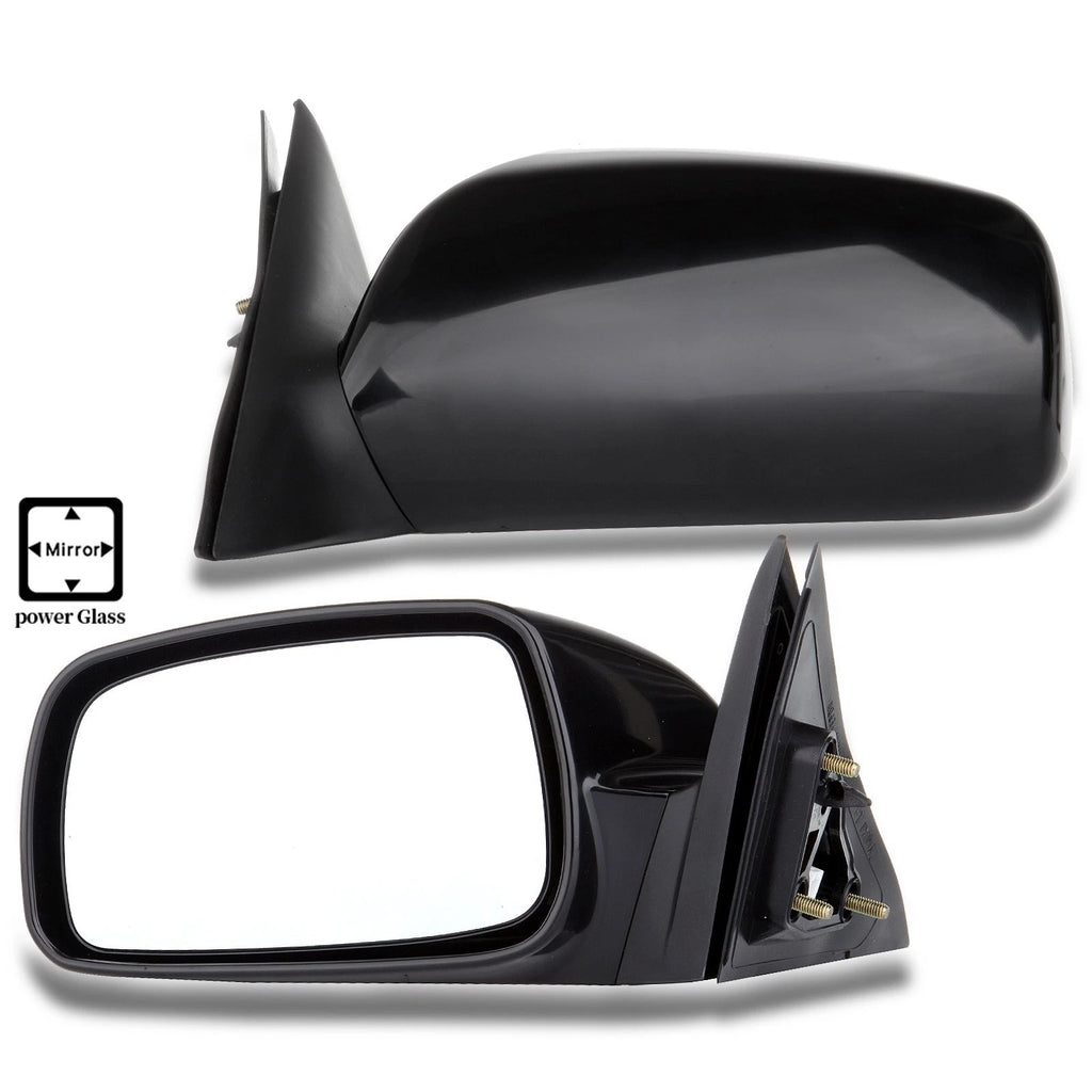 Set of 2 Power Black Mirrors for Toyota Camry (2007–2011)