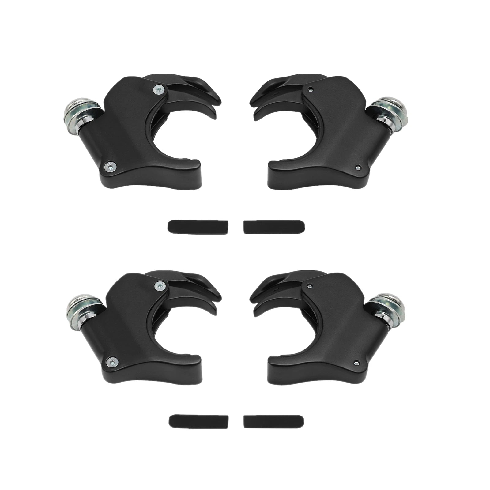 Set of 4 Windscreen Windshield Clamps for Harley Dyna Sportster V Rod