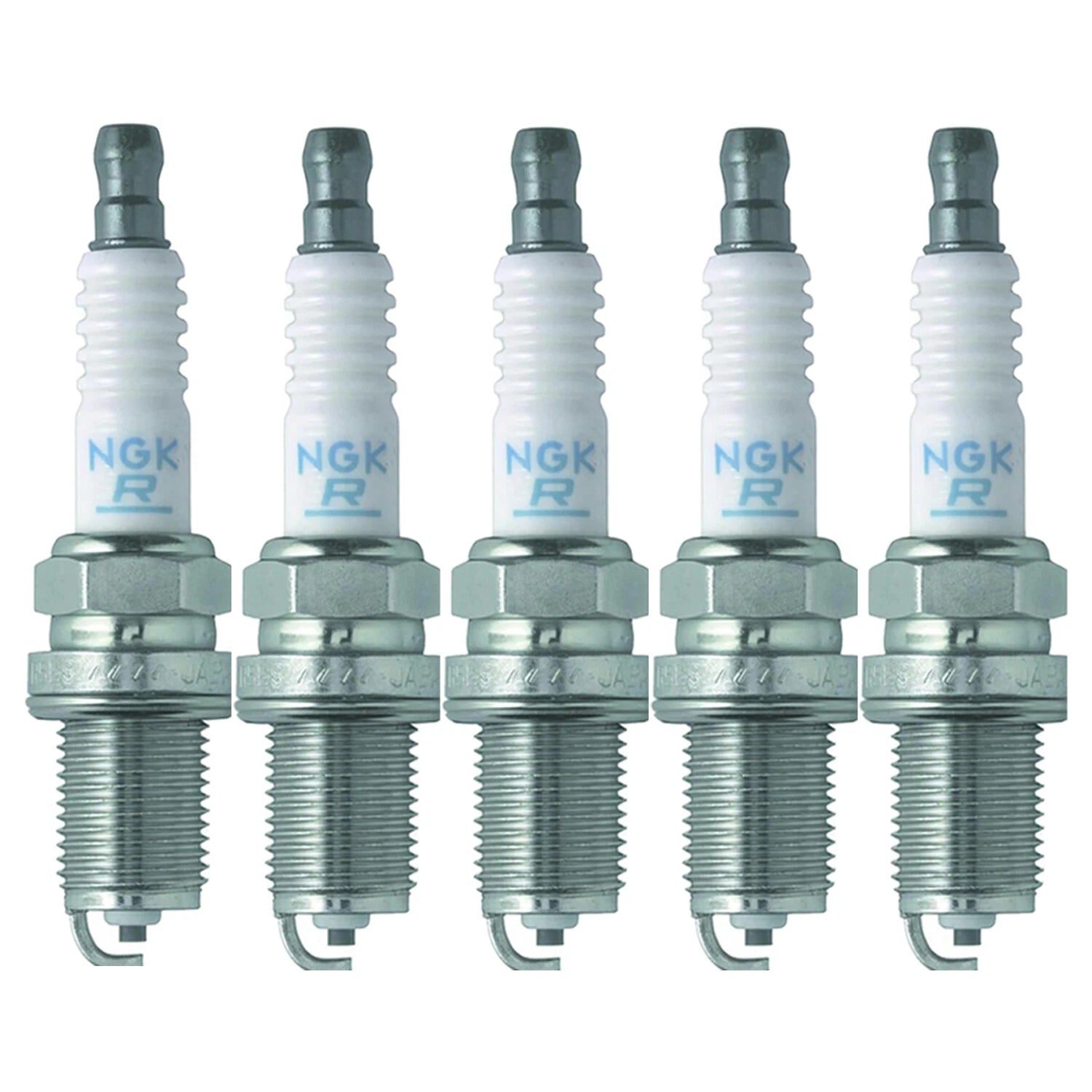 Set of 5 NGK Laser Platinum Spark Plugs 4853 for Audi 200 Quattro S4 S6 (1984–1991)