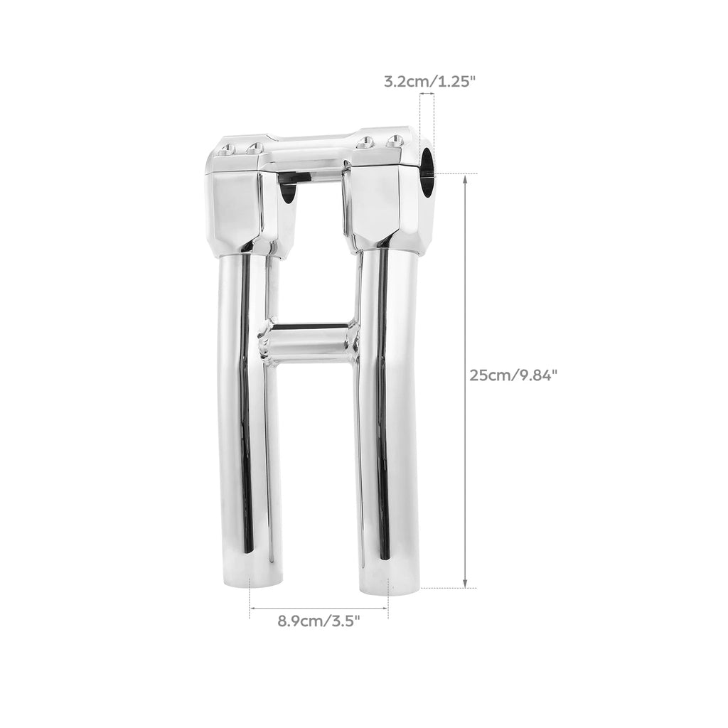 10" Handlebar Riser 1.25" Bar for Harley Touring Electra Road Glide (2014–Present)