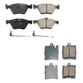 Set of 4 Akebono Euro Ceramic Brake Pads for Mercedes-Benz C208 A208 W210