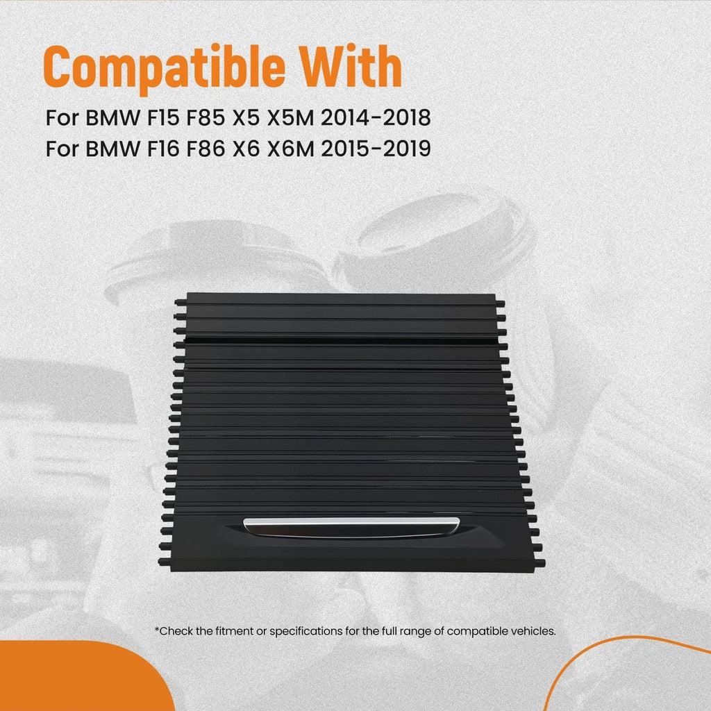 Cup Holder Tray Roller Blind Cover for BMW X5M X6M (2014–2018) 51169251973