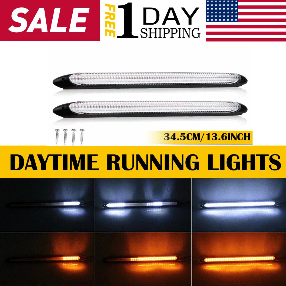 Sequential DRL LED Daytime Running Light
