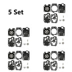 Set of 5 Carburetor Gasket Parts for ECHO PB-500 (P003002230, Walbro K10-WLA)