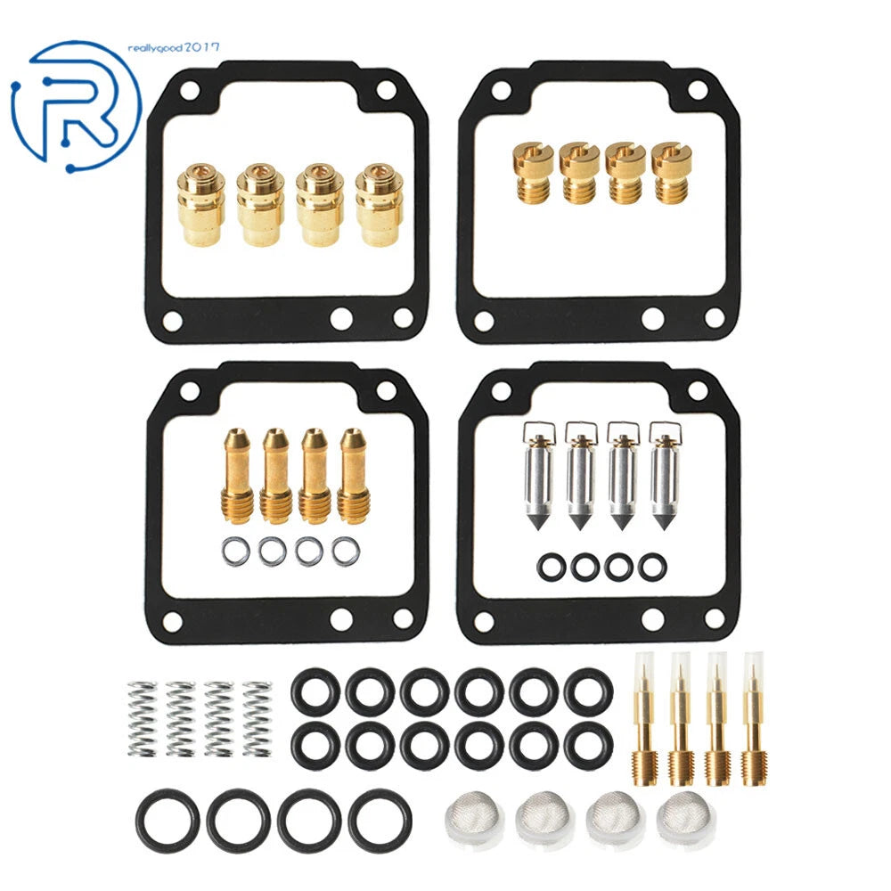 4Pcs Carburetor Rebuild Kit for Yamaha FZ600 YX600 Radian (1986–1990)