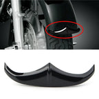Vivid Black Front Fender Accent Trim for Harley Touring (1998-2019)
