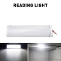 12V LED Interior Dome Light for RV Trailer Caravan Boat (6000K)