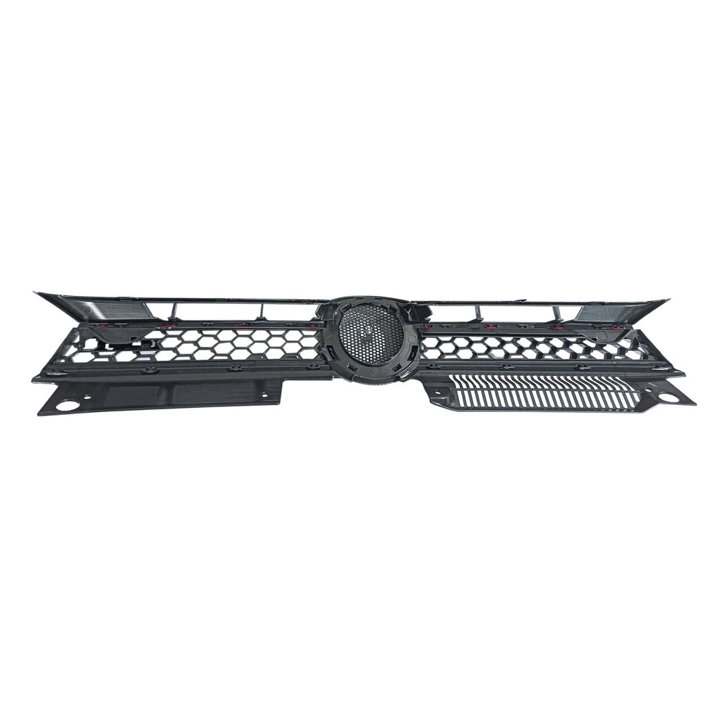 Sport Grill for VW MK6 Golf/GTI/Jetta (2010–2014) Carbon Fiber Black Red Trim