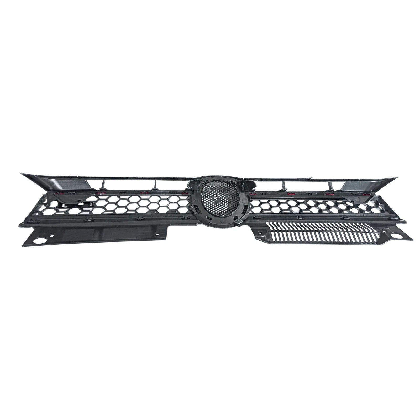 Sport Grill for VW MK6 Golf/GTI/Jetta (2010–2014) Carbon Fiber Black Red Trim