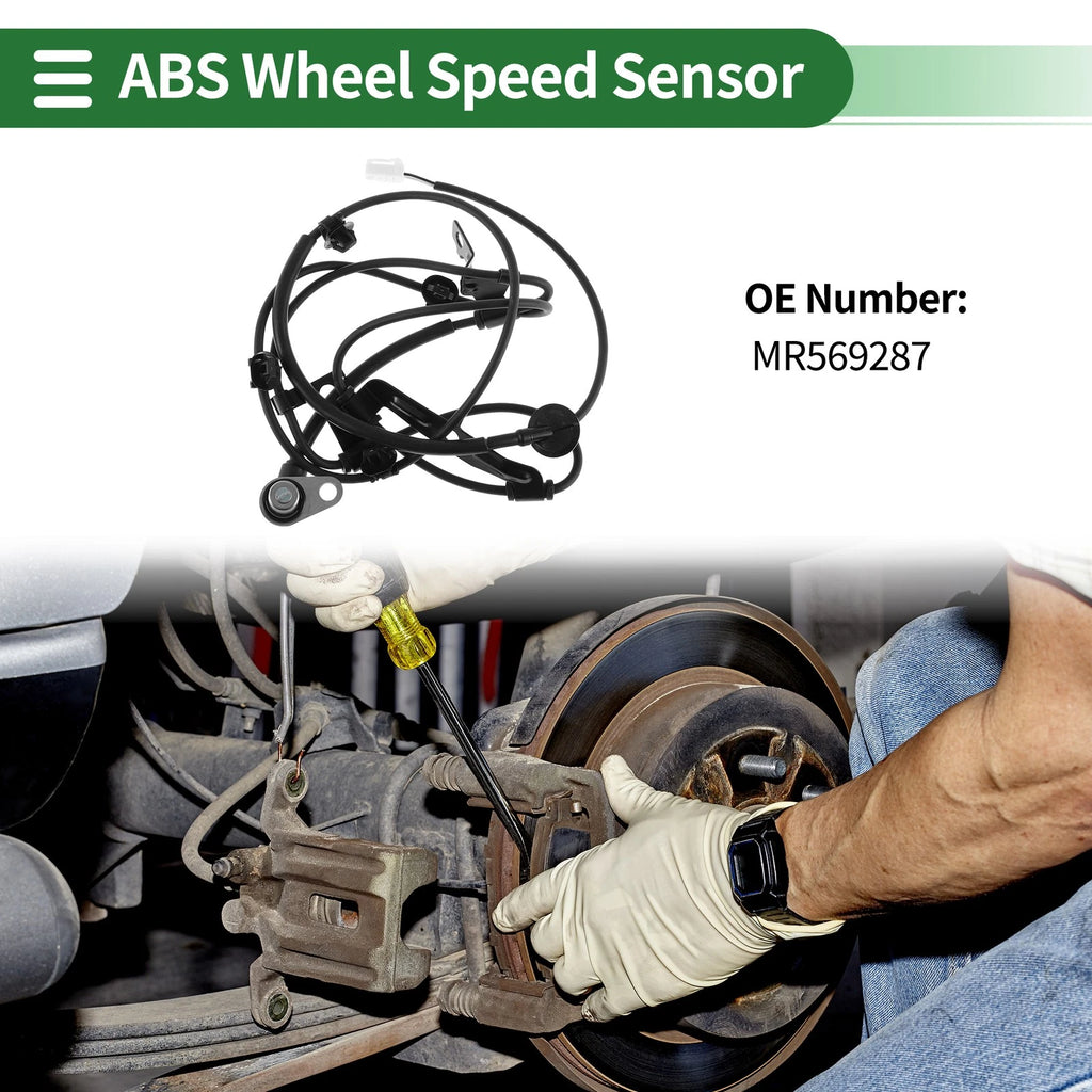 ABS Wheel Speed Sensor MR569287 for Mitsubishi Galant (2004–2012) Rear Left