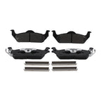 Set of 2 DuraGo Rear Rotors & Bosch QuietCast Disc Brake Pads for F-150 (2004–2008)
