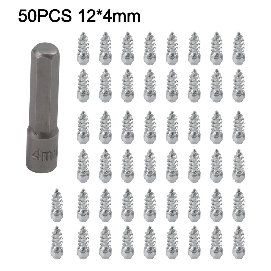 50PCS Anti Slip Tire Spikes for ATV