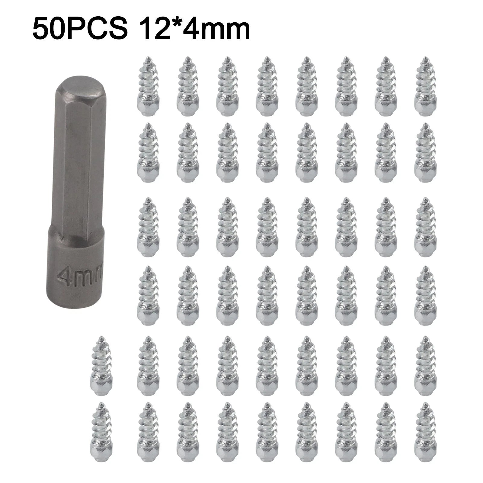 50PCS Anti Slip Tire Spikes for ATV