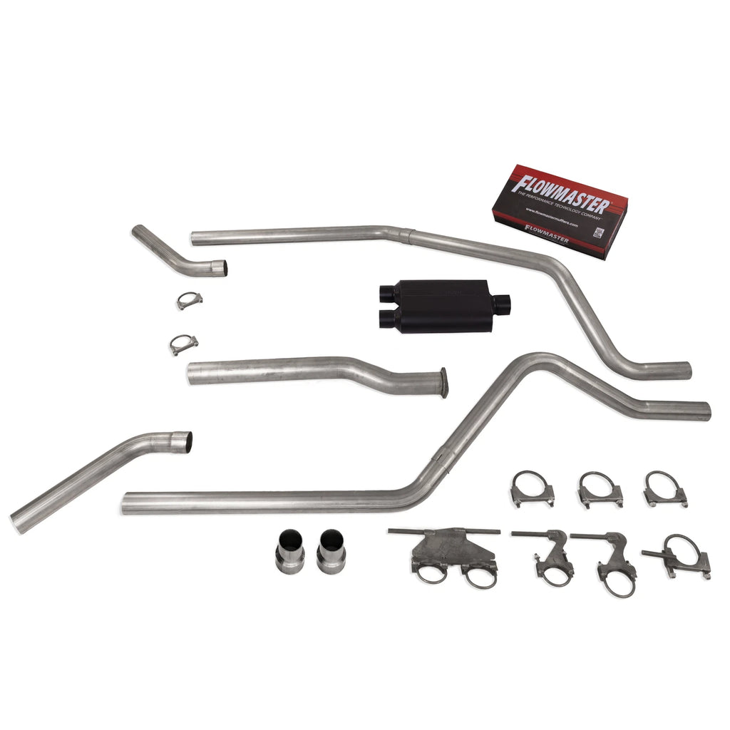 3" Dual Exhaust Kit Flowmaster 50 Series C for Dodge Ram 1500 (2019–2025)