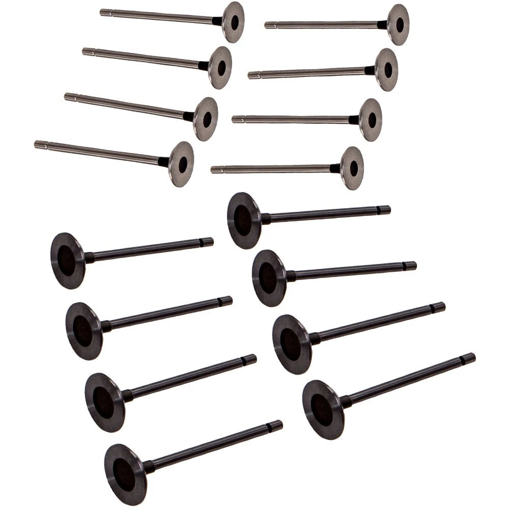 16X Engine Intake Exhaust Valves for Renault Megane MK II (2003–2010) 7701473355