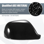Right Side Mirror Cover Cap Gloss Black for Volkswagen Transporter T5 T6 (2003–2019)