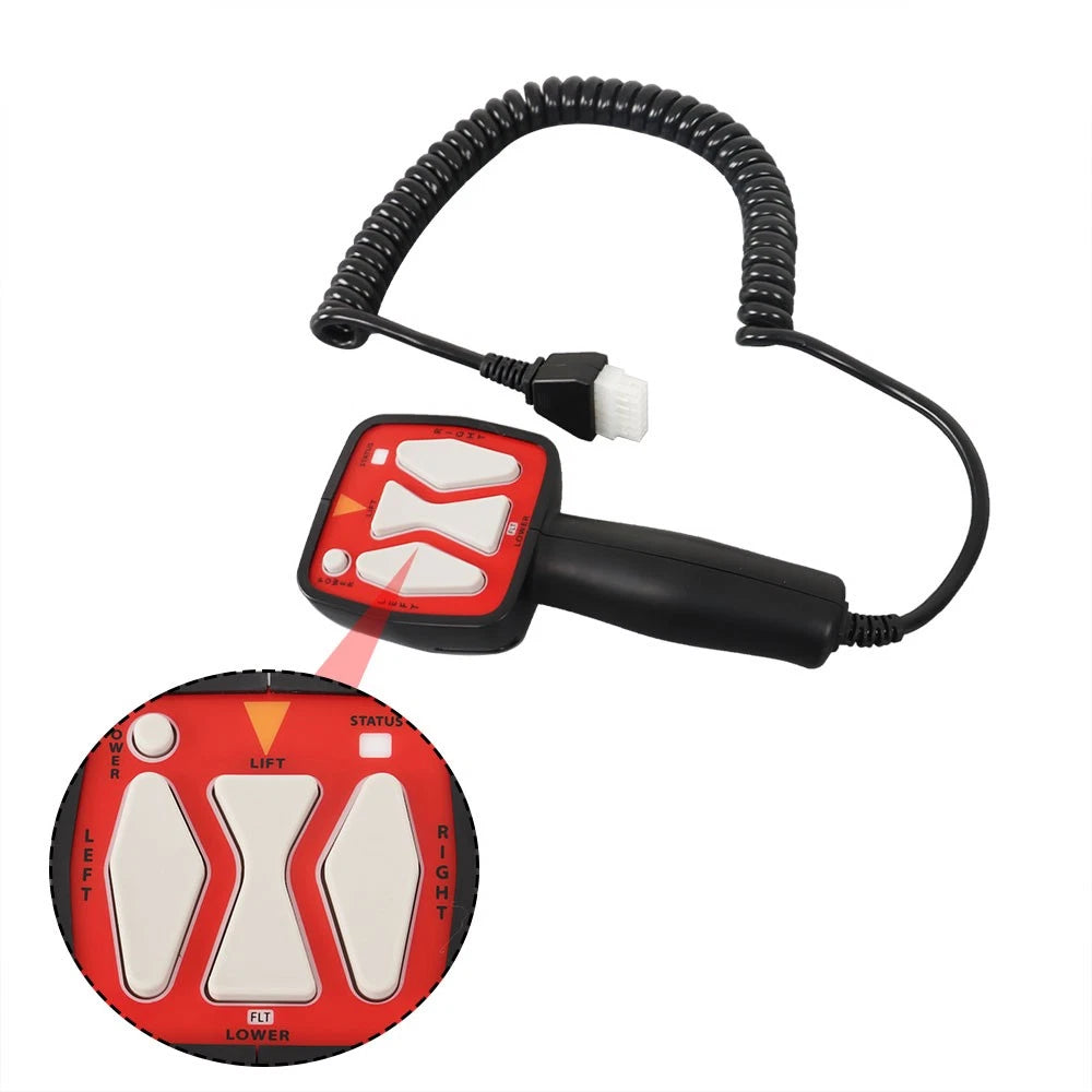 Hand Held Remote Controller for Straight Snowplow Snowblades (USA)