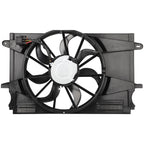 Radiator Cooling Fan Assembly Driver Side for Chevrolet Cruze (2017–2019)