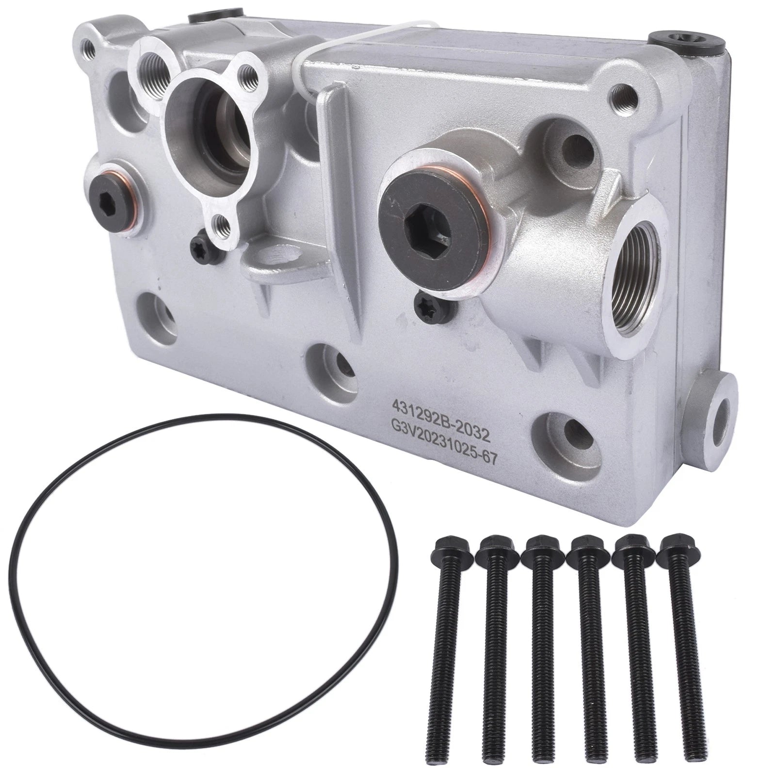 Air Brake Compressor Cylinder Head for Volvo D13 (2013-2023)
