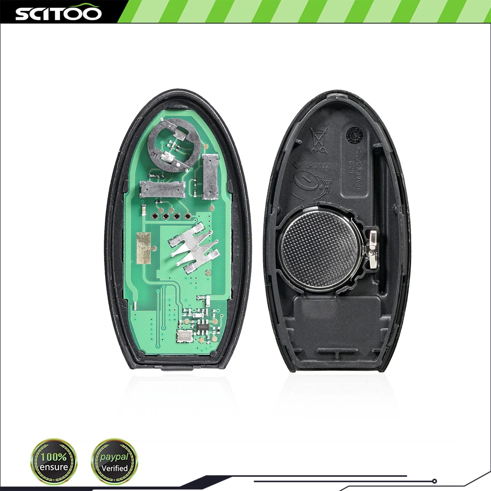 2X Remote Key Fob for Nissan Sentra Versa (2013–2019) CWTWB1U840