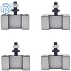 Set of 4 AXA 2# 250-102 Quick Change Tool Post Boring Holders for Lathe 6-12"