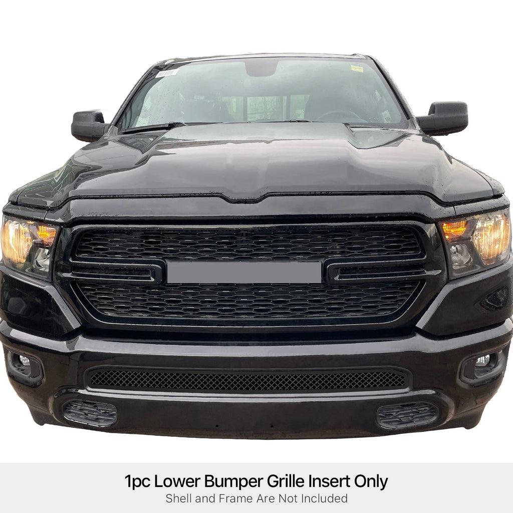 Stainless Black Mesh Grille Insert for Ram 1500 (2019-2024)