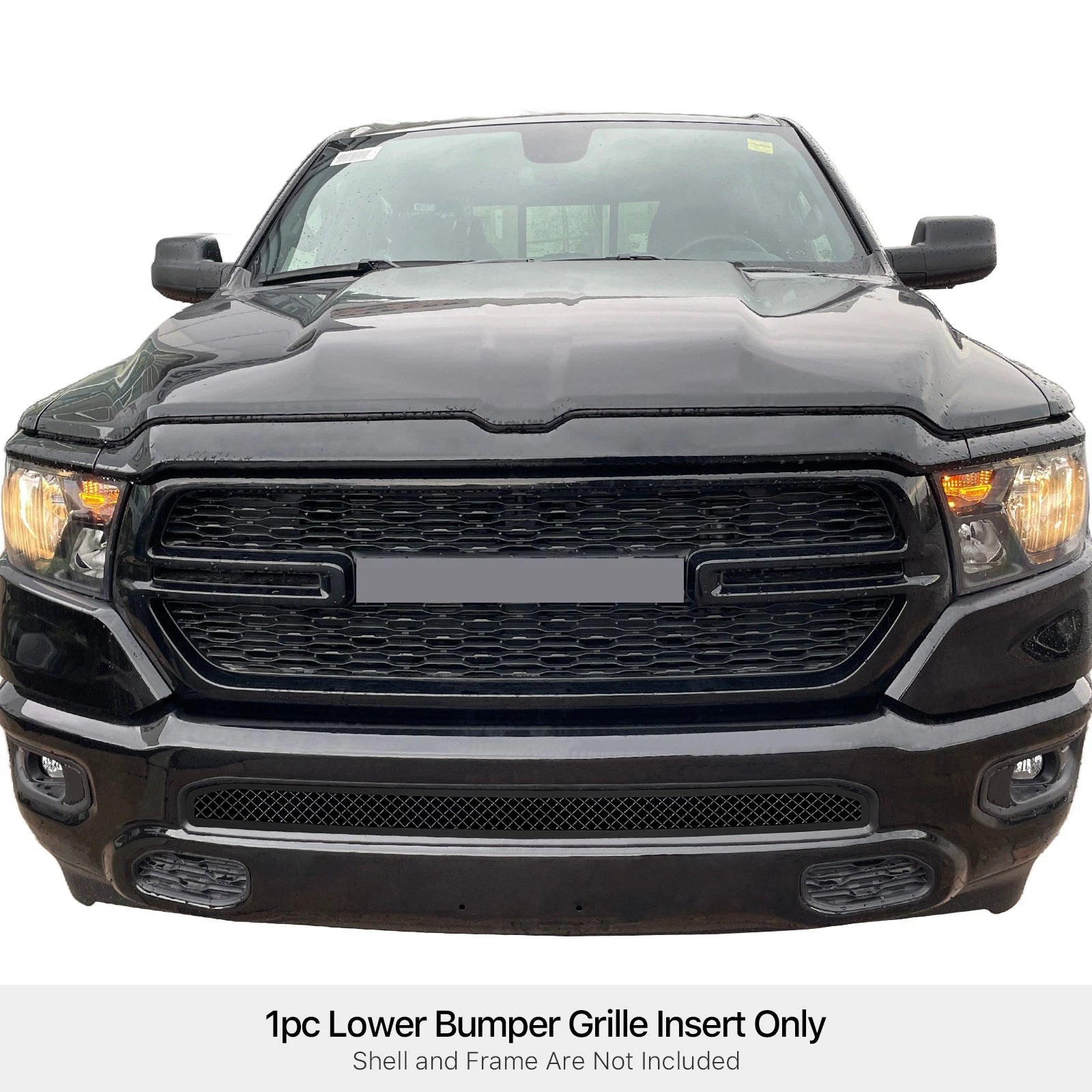 Stainless Black Mesh Grille Insert for Ram 1500 (2019-2024)