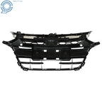 Front Bumper Grille Set for Honda Accord (2018–2019) Chrome Black