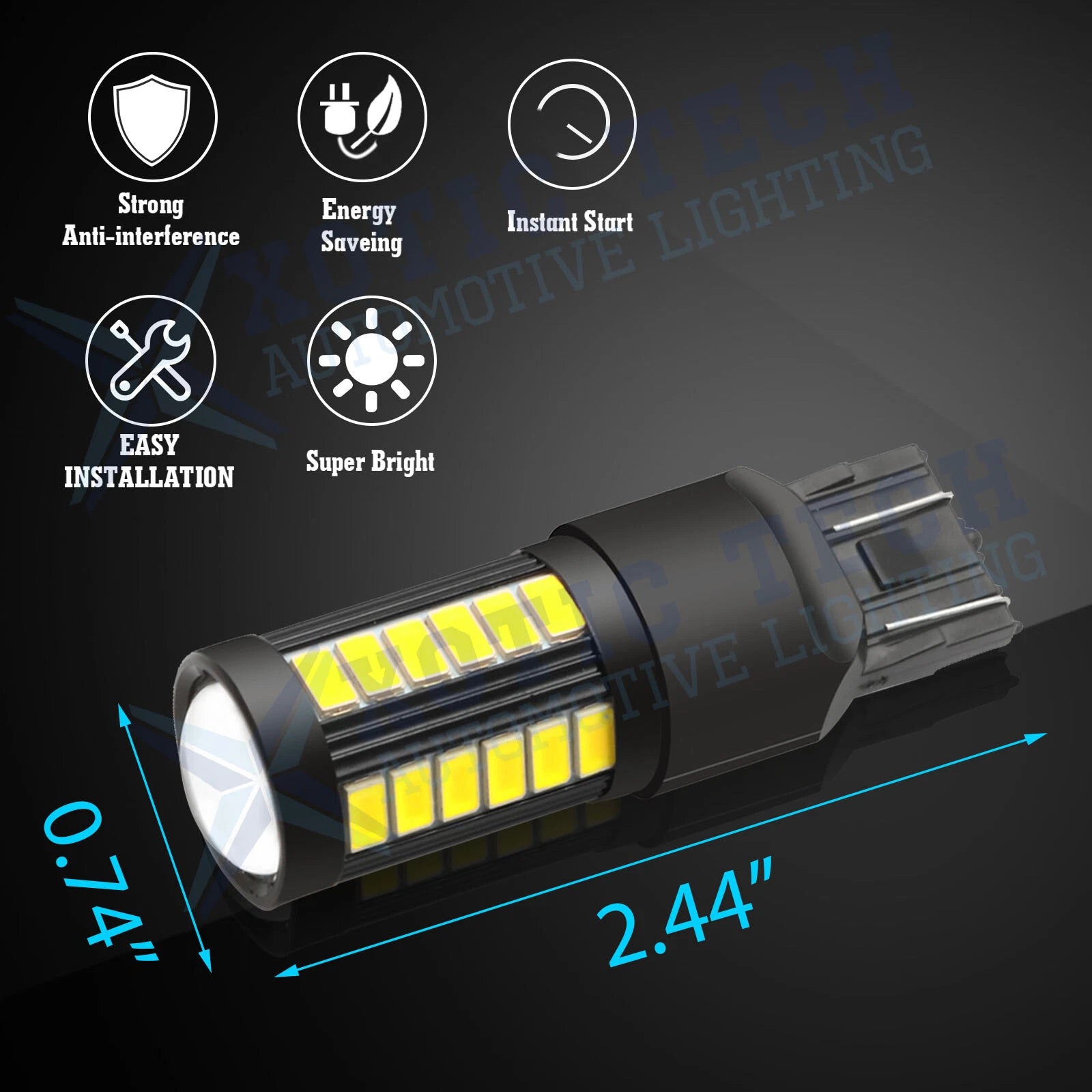LED Back Up Reverse Light Bulb 6000K for Honda (2016-2025)