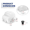 Coolant Reservoir Tank w/ Cap for Suzuki QuadRacer 450 LT-R450 (2006–2009)