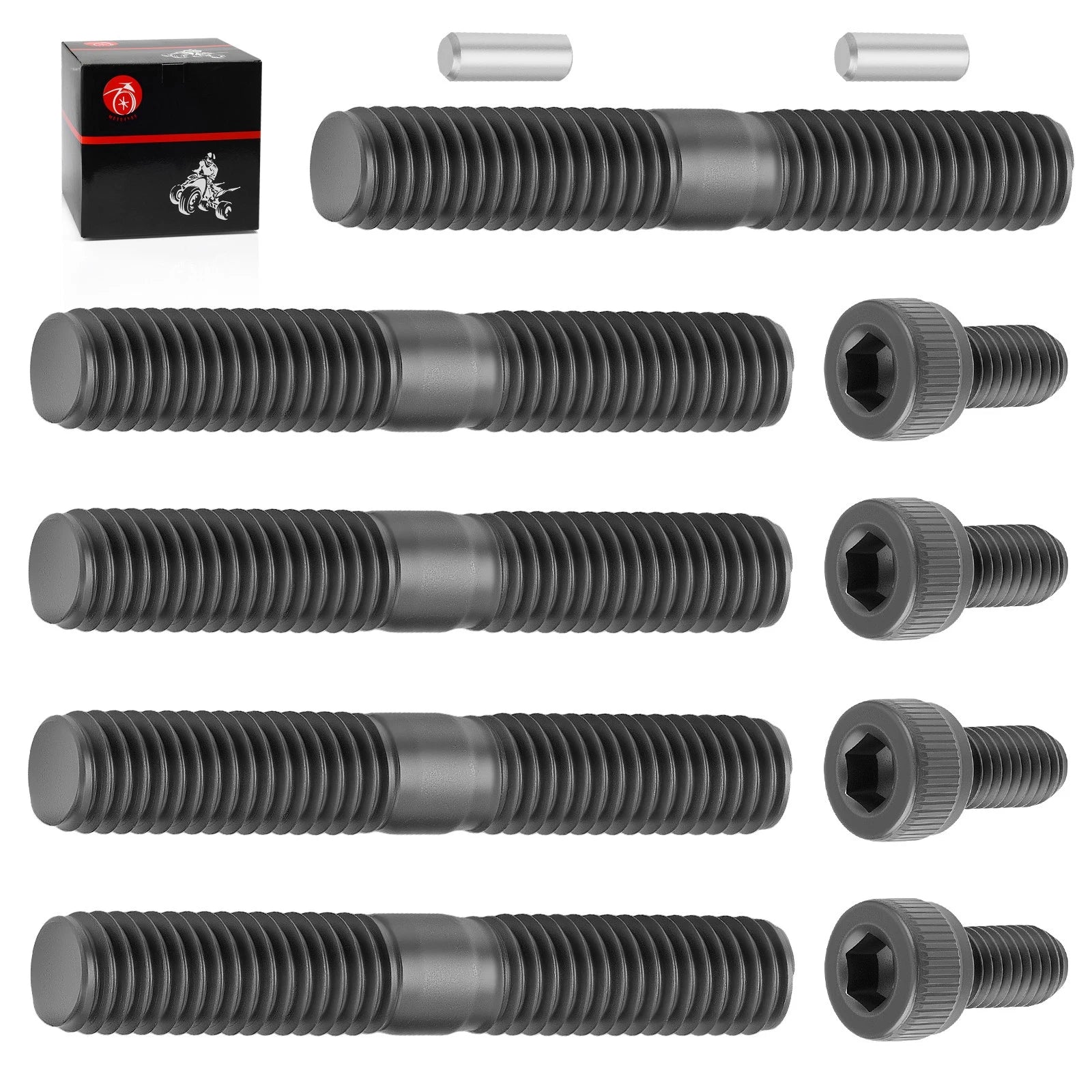 Cylinder Head Bolts Studs for Yamaha YZ125 (2007–2021)