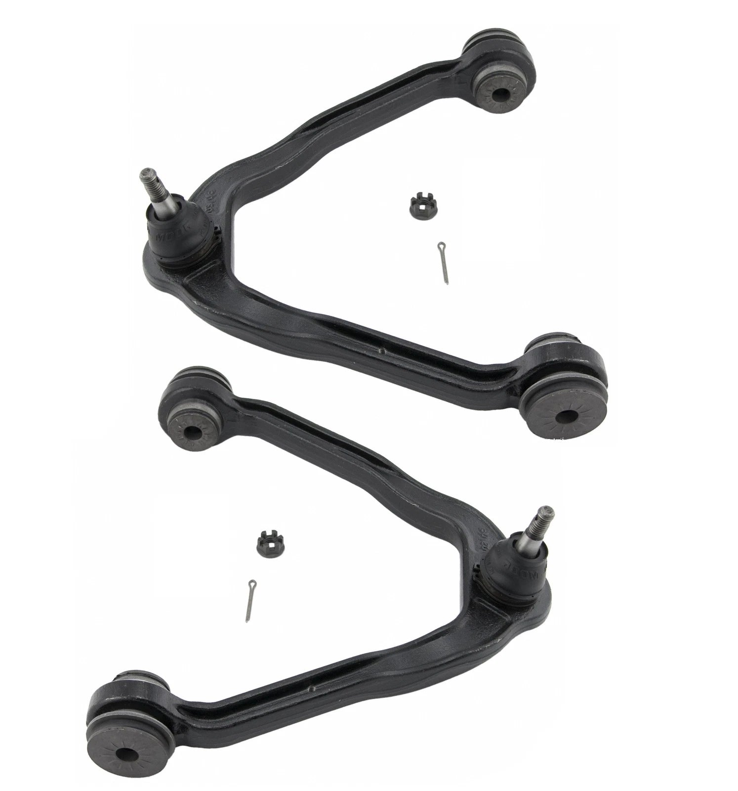 Set of 2 Front Upper Control Arm Ball Joint Assemblies for Cadillac GMC Chevy