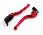 Long Brake Clutch Levers for Ducati Hypermotard 1100/SP (2007–2012) Red T9
