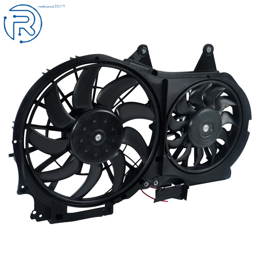 Radiator Condenser Cooling Fan Assembly for Audi A4 Quattro & A4 (2002–2009)