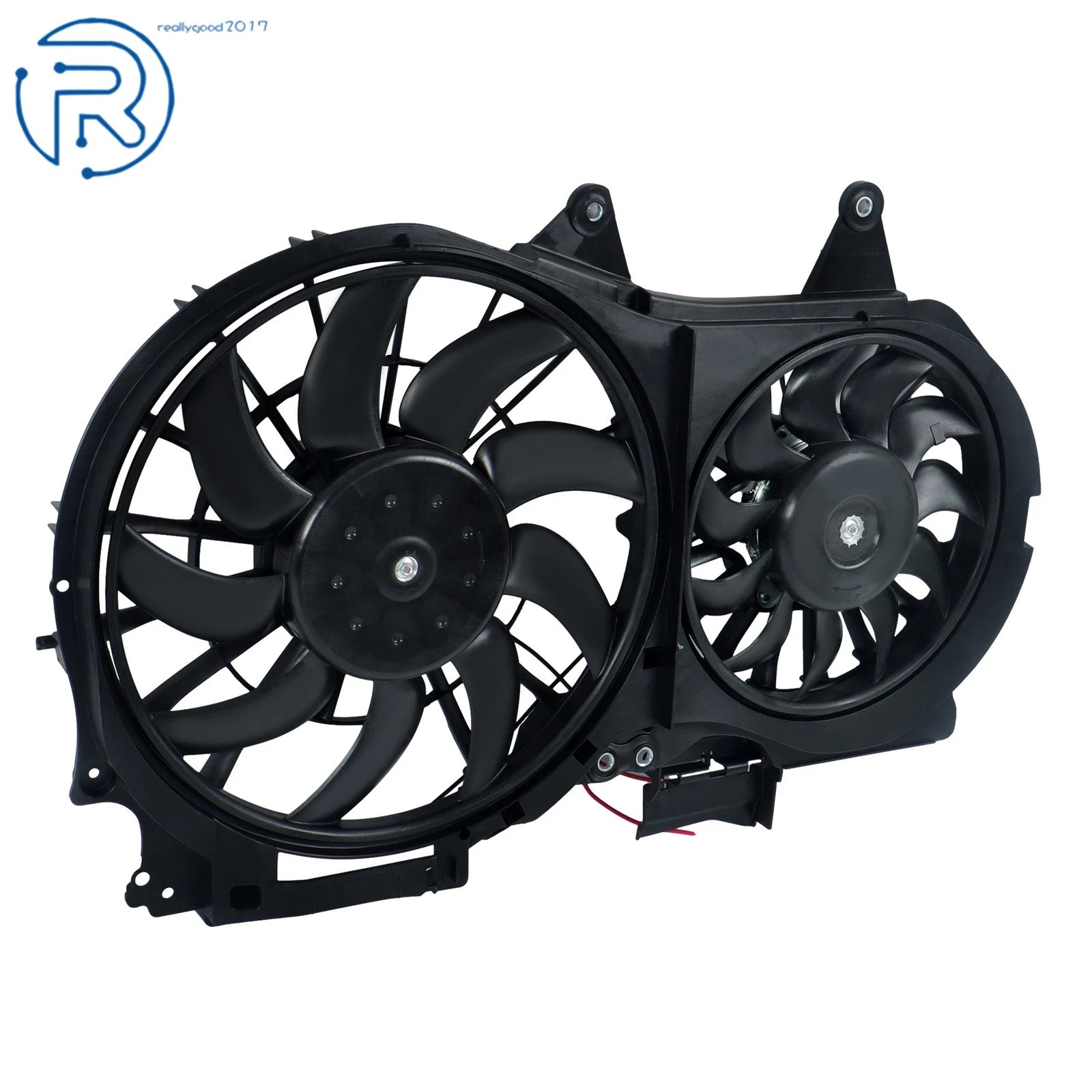 Radiator Condenser Cooling Fan Assembly for Audi A4 Quattro & A4 (2002–2009)