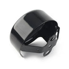 Black Smooth Horn Cover for Harley Softail FLHX FLT FLHT Dyna Bad Boy