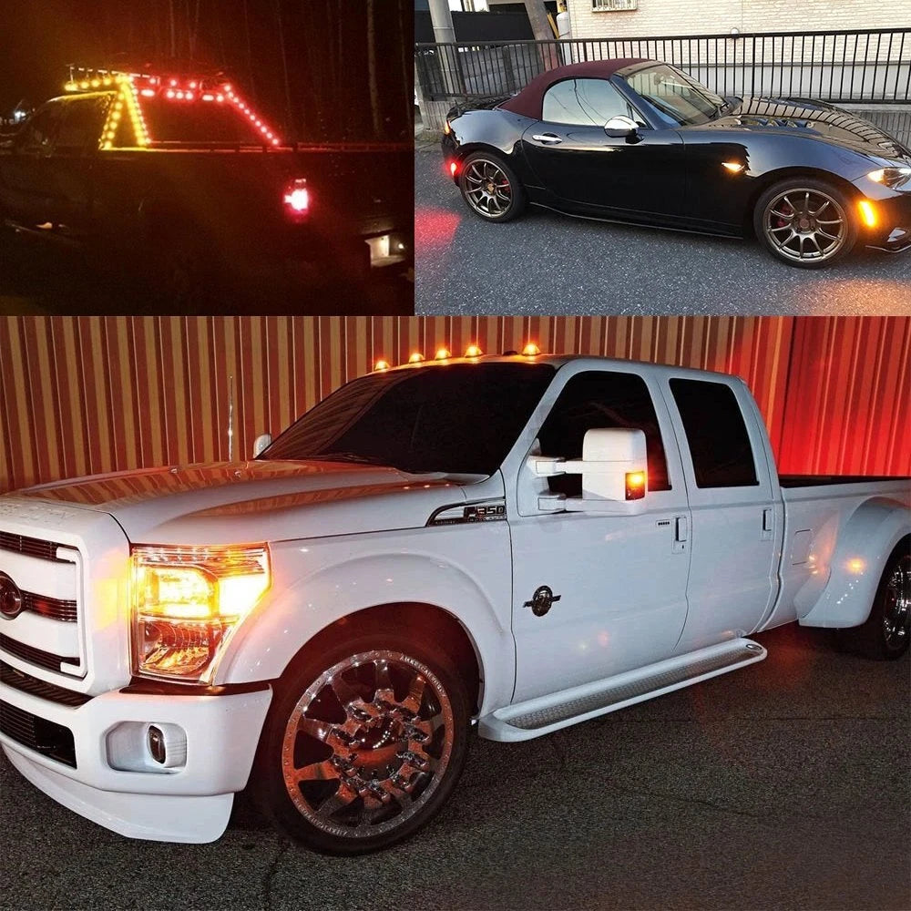 10PCS LED Side Marker Lights for Lorry (Off-Road)