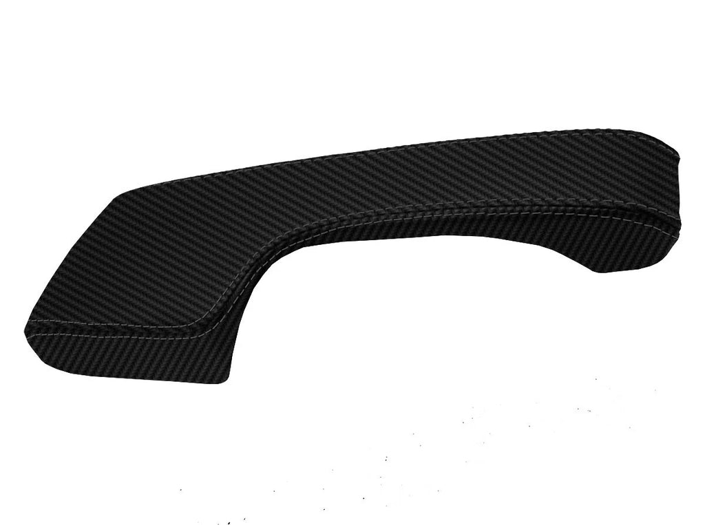 PVC Carbon Fiber Console Armrest Cover for Honda Civic (2001–2005)