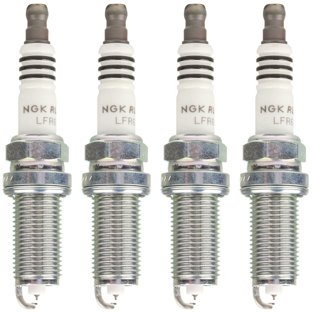 Set of 4 NGK 93420 Ruthenium HX Spark Plugs for Hyundai Saab Subaru Suzuki L4 H4