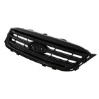 Front Upper Bumper Grille for Ford Taurus (2010–2012) Gloss Black