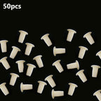 50 Pcs Nylon Nut-Screw Grommet Clip for Toyota / Mazda / Honda