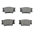 Rear Side Disc Rotor & Ceramic Pads for Toyota Camry (2007–2021)