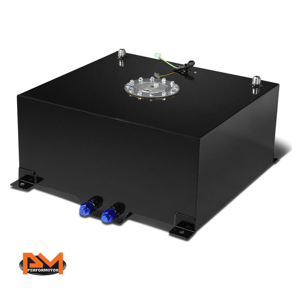 15.5 Gallon Aluminum Fuel Cell Tank for Universal Applications (Lightweight)