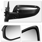 Left Driver Side Headlight Lamp for Ford Focus (2003–2004) Black Housing