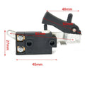 Electric Hand Drill Trigger Switch Replacement for Power Tools (AC250V10A)