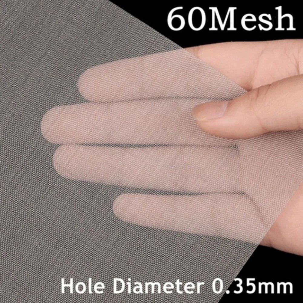 Woven Wire Mesh Strainers for Alkaline Environments 304 Stainless Steel 30x30CM