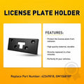 Front License Plate Bracket for Buick Encore (2017–2022)