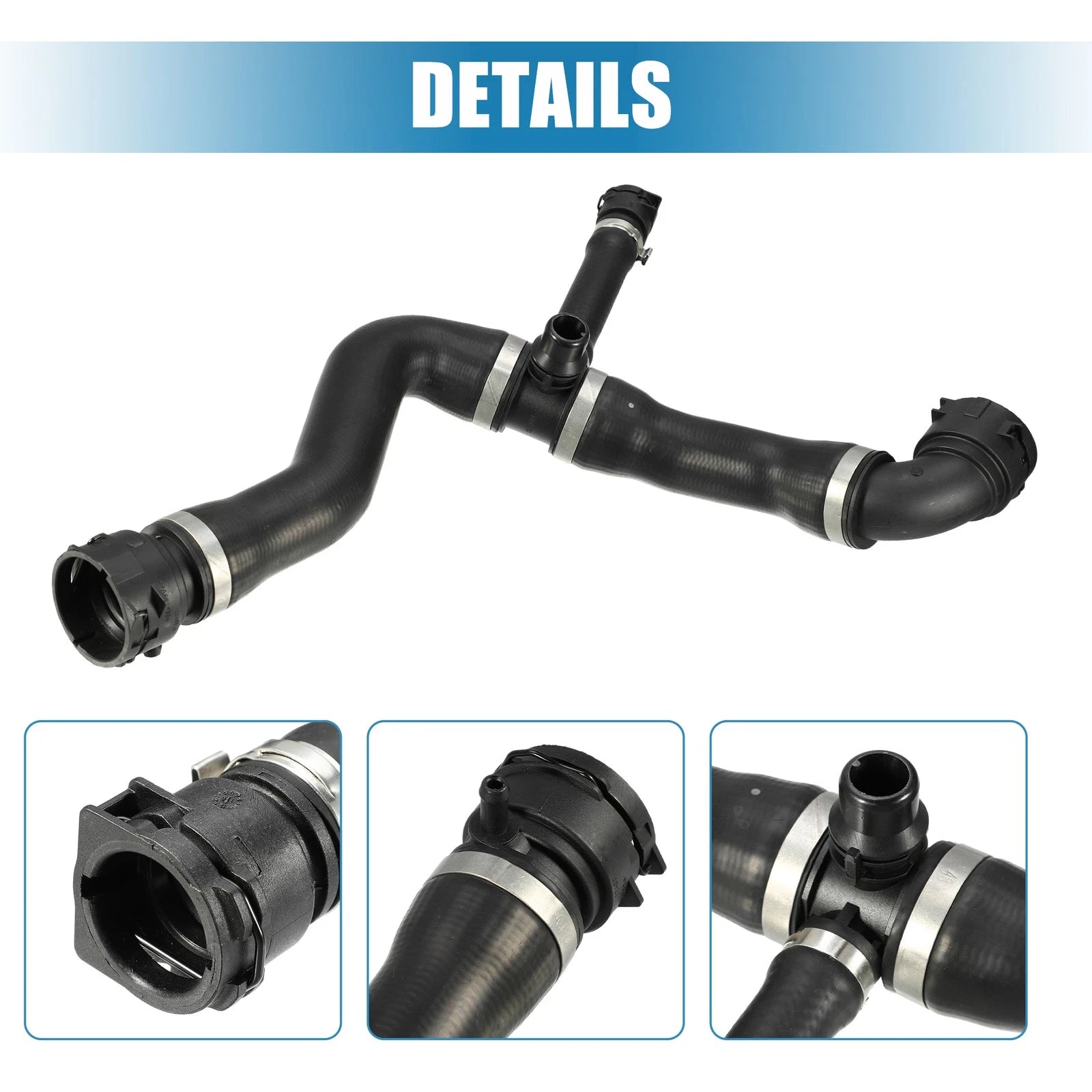 Engine to Engine Cooler Pipe Hose for BMW 118i 2012-2013, 120i 2006-2012