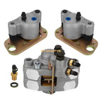 Front Rear Brake Calipers & Pads for Polaris Scrambler 400 500 (1998–2004)