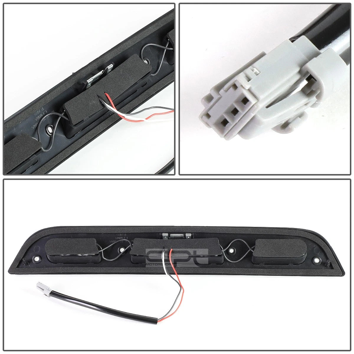 LED Rear Third Brake Light for Ford Super Duty (2015–2020) Chrome